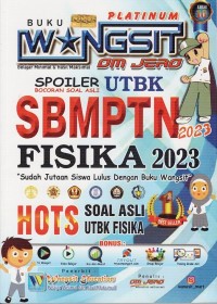 Image of BUKU WANGSIT SBMPTN 2023: FISIKA