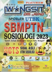 Image of BUKU WANGSIT SBMPTN 2023: SOSIOLOGI