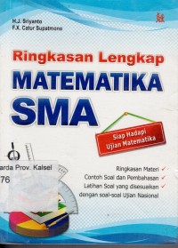 Image of RINGKASAN LENGKAP MATEMATIKA SMA