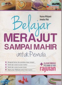 Image of BELAJAR MERAJUT SAMPAI MAHIR UNTUK PEMULA
