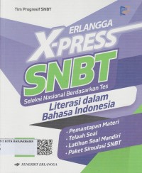 Image of ERLANGGA XPRESS SNBT: LITERASI DALAM BAHASA INDONESIA