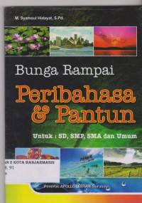 Image of BUNGA RAMPAI PERIBAHASA & PANTUN