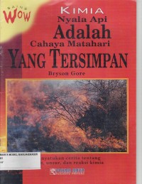 Image of SAINS WOW KIMIA NYALA API ADALAH CAHAYA MATAHARI YANG TERSIMPAN