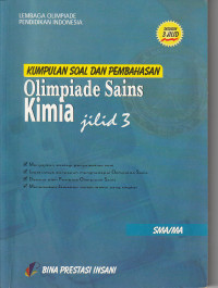 Image of KUMPULAN SOAL DAN PEMBAHASAN OLIMPIADE SAINS KIMIA JILID 3
