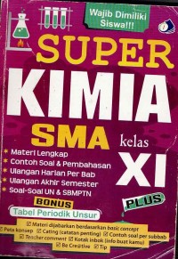 Image of SUPER KIMIA SMA KELAS XI